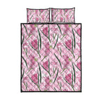 Australia Kangaroo Paws Quilt Bed Set Aussie Native Flowers Indigenous Art - Aussie Hoodie