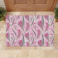 Australia Kangaroo Paws Rubber Doormat Aussie Native Flowers Indigenous Art - Aussie Hoodie
