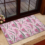 Australia Kangaroo Paws Rubber Doormat Aussie Native Flowers Indigenous Art - Aussie Hoodie