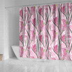 Australia Kangaroo Paws Shower Curtain Aussie Native Flowers Indigenous Art - Aussie Hoodie