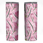 Australia Kangaroo Paws Skinny Tumbler Aussie Native Flowers Indigenous Art - Aussie Hoodie