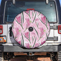 Australia Kangaroo Paws Spare Tire Cover Aussie Native Flowers Indigenous Art - Aussie Hoodie