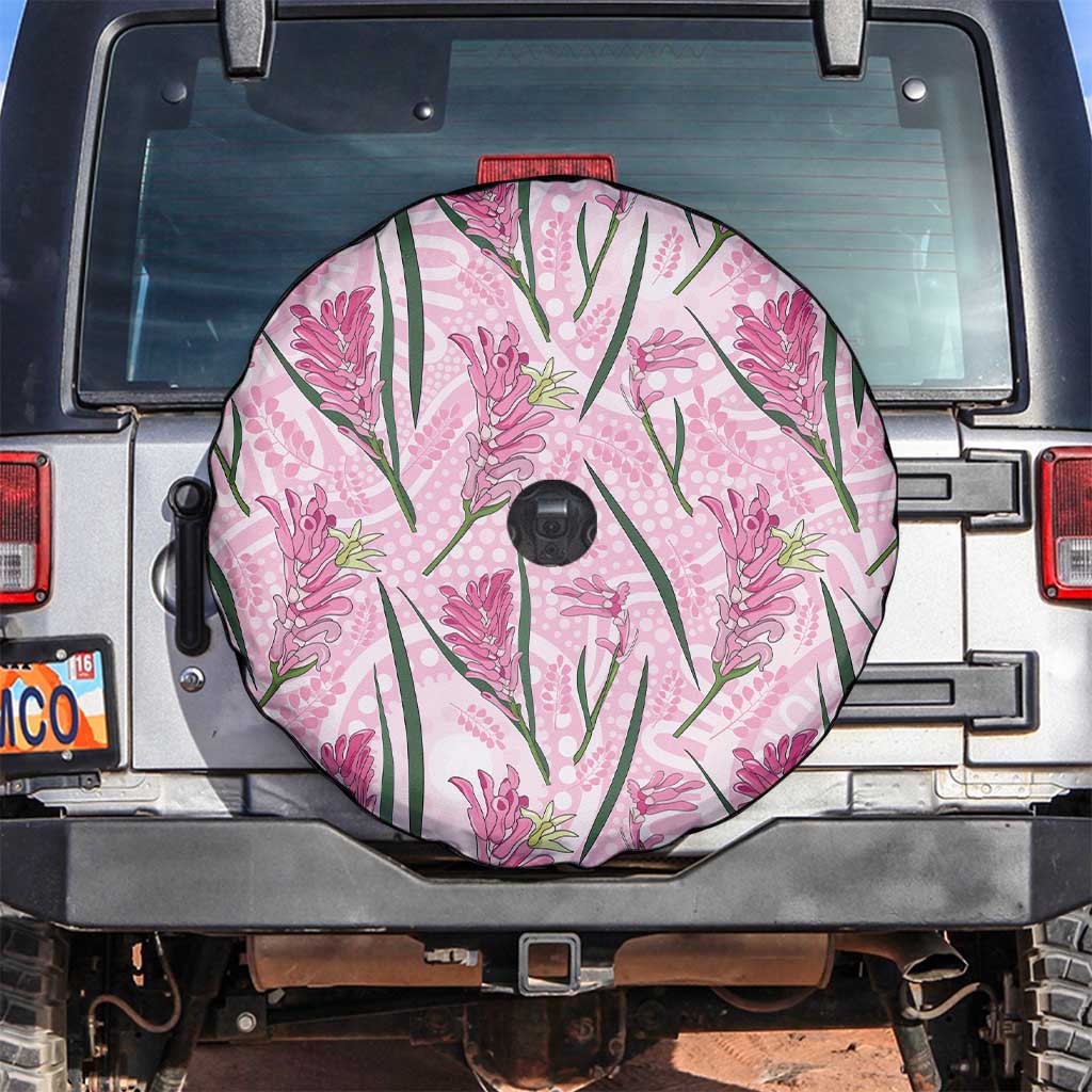 Australia Kangaroo Paws Spare Tire Cover Aussie Native Flowers Indigenous Art - Aussie Hoodie