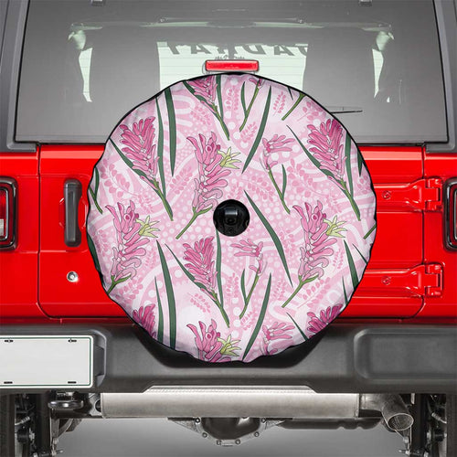 Australia Kangaroo Paws Spare Tire Cover Aussie Native Flowers Indigenous Art - Aussie Hoodie