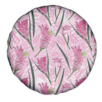 Australia Kangaroo Paws Spare Tire Cover Aussie Native Flowers Indigenous Art - Aussie Hoodie