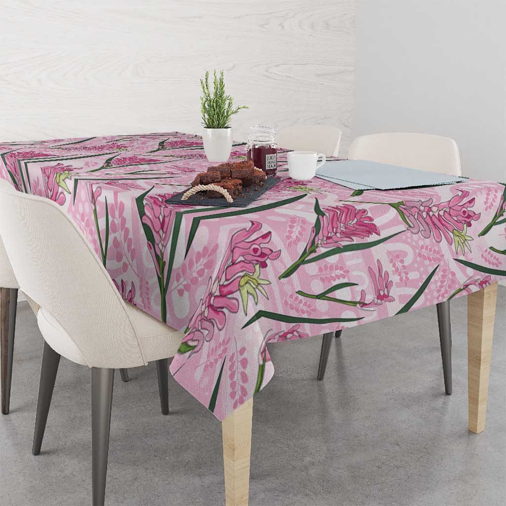 Australia Kangaroo Paws Tablecloth Aussie Native Flowers Indigenous Art - Aussie Hoodie
