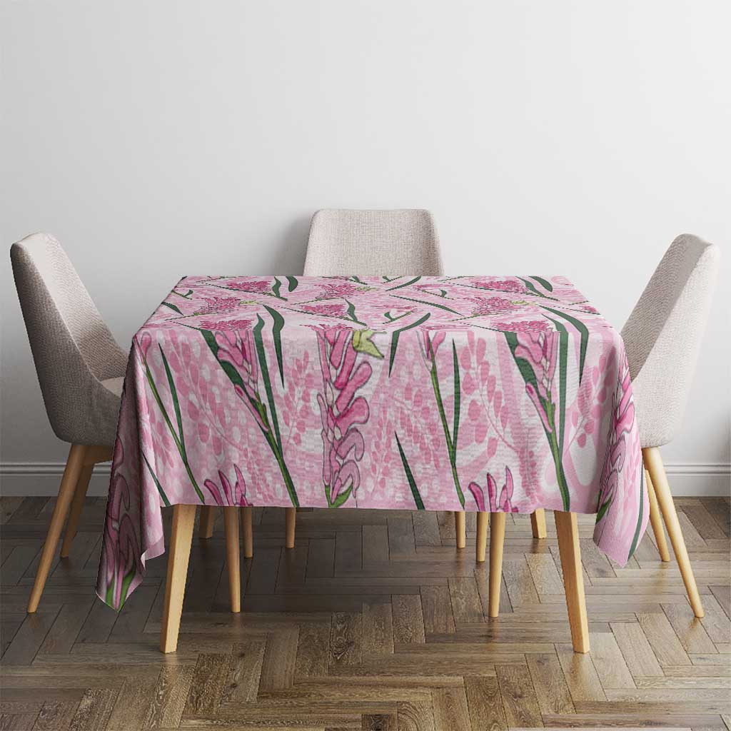 Australia Kangaroo Paws Tablecloth Aussie Native Flowers Indigenous Art - Aussie Hoodie