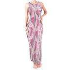 Australia Kangaroo Paws Tank Maxi Dress Aussie Native Flowers Indigenous Art - Aussie Hoodie