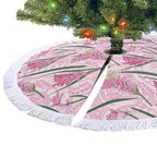 Australia Kangaroo Paws Tree Skirt Aussie Native Flowers Indigenous Art - Aussie Hoodie