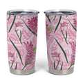 Australia Kangaroo Paws Tumbler Cup Aussie Native Flowers Indigenous Art - Aussie Hoodie