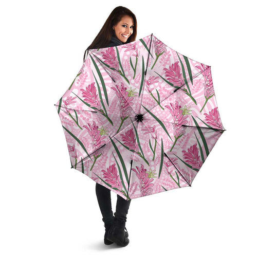 Australia Kangaroo Paws Umbrella Aussie Native Flowers Indigenous Art - Aussie Hoodie