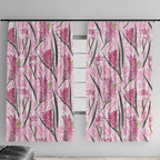 Australia Kangaroo Paws Window Curtain Aussie Native Flowers Indigenous Art - Aussie Hoodie