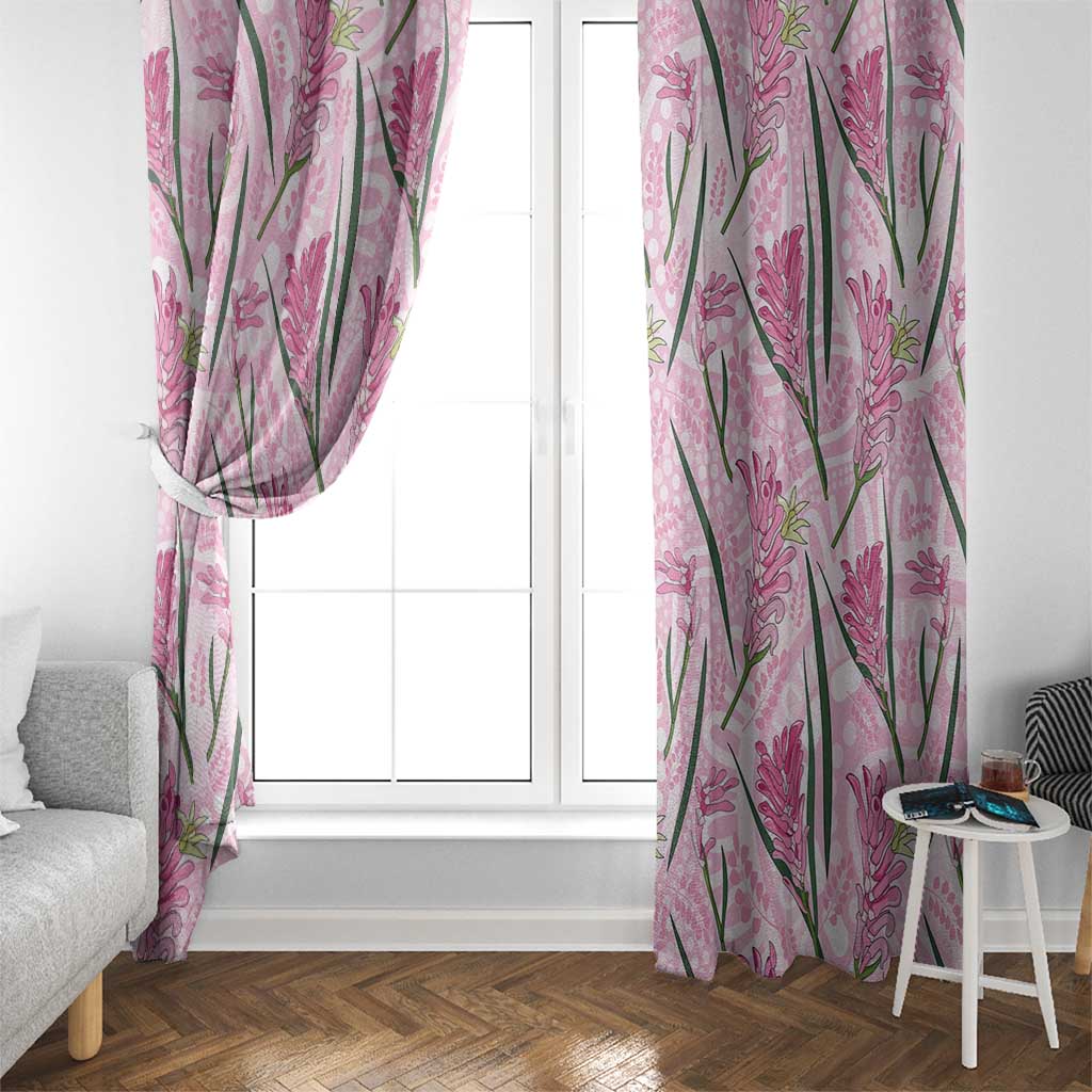 Australia Kangaroo Paws Window Curtain Aussie Native Flowers Indigenous Art - Aussie Hoodie