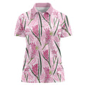 Australia Kangaroo Paws Women Polo Shirt Aussie Native Flowers Indigenous Art - Aussie Hoodie