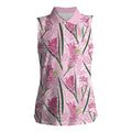 Australia Kangaroo Paws Women Sleeveless Polo Shirt Aussie Native Flowers Indigenous Art - Aussie Hoodie