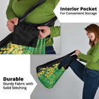 Australia Golden Wattle Grocery Bag Aussie Native Flowers Indigenous Art - Aussie Hoodie