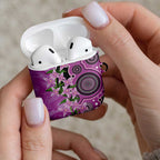 Australia Boronia AirPods Case Aussie Native Flowers Indigenous Art - Aussie Hoodie