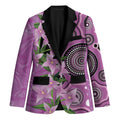 Australia Boronia Blazer Aussie Native Flowers Indigenous Art - Aussie Hoodie