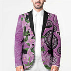 Australia Boronia Blazer Aussie Native Flowers Indigenous Art - Aussie Hoodie