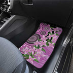 Australia Boronia Car Mats Aussie Native Flowers Indigenous Art - Aussie Hoodie