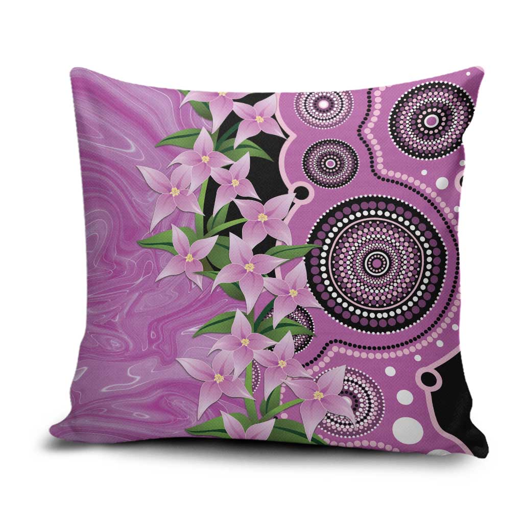 Australia Boronia Pillow Cover Aussie Native Flowers Indigenous Art - Aussie Hoodie