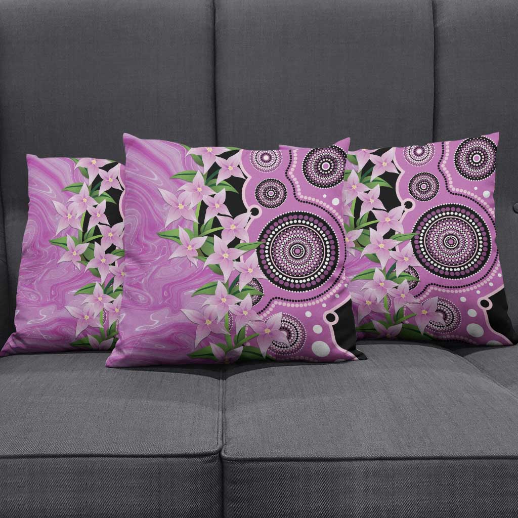 Australia Boronia Pillow Cover Aussie Native Flowers Indigenous Art - Aussie Hoodie