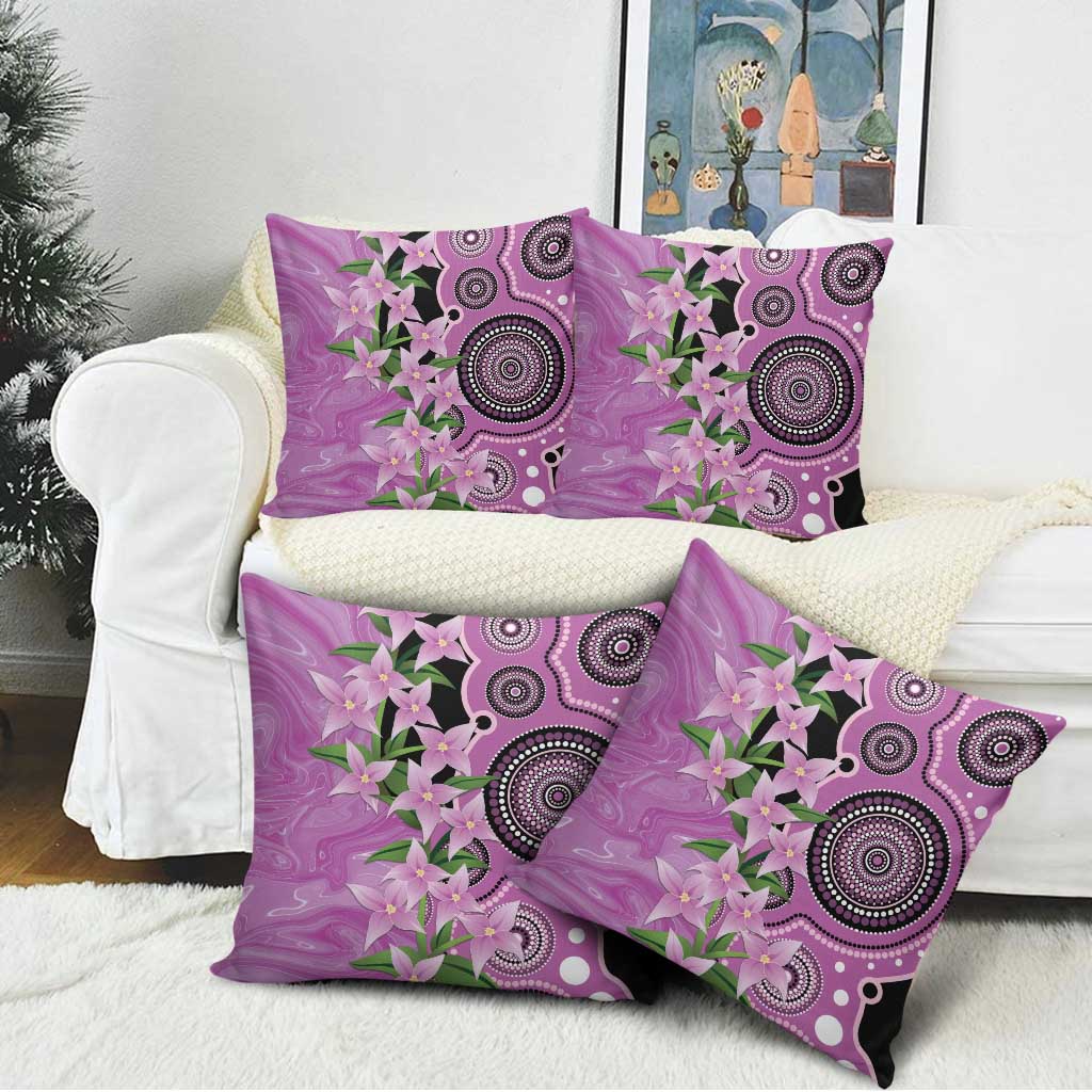 Australia Boronia Pillow Cover Aussie Native Flowers Indigenous Art - Aussie Hoodie