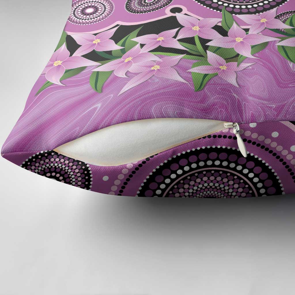 Australia Boronia Pillow Cover Aussie Native Flowers Indigenous Art - Aussie Hoodie