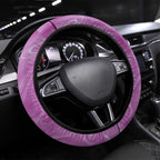Australia Boronia Steering Wheel Cover Aussie Native Flowers Indigenous Art - Aussie Hoodie