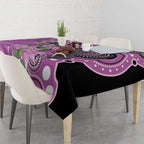 Australia Boronia Tablecloth Aussie Native Flowers Indigenous Art - Aussie Hoodie