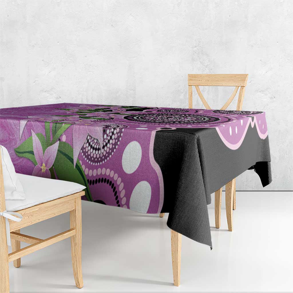 Australia Boronia Tablecloth Aussie Native Flowers Indigenous Art - Aussie Hoodie