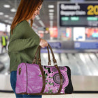 Australia Boronia Travel Bag Aussie Native Flowers Indigenous Art - Aussie Hoodie