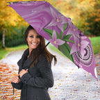 Australia Boronia Umbrella Aussie Native Flowers Indigenous Art - Aussie Hoodie