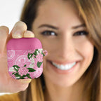 Australia Lilly Pilly Riberry AirPods Case Aussie Native Flowers Indigenous Art - Aussie Hoodie