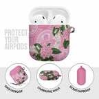 Australia Lilly Pilly Riberry AirPods Case Aussie Native Flowers Indigenous Art - Aussie Hoodie