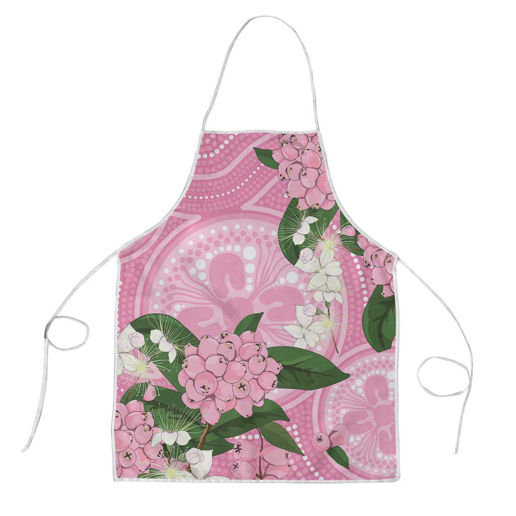 Australia Lilly Pilly Riberry Apron Aussie Native Flowers Indigenous Art - Aussie Hoodie