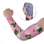 Australia Lilly Pilly Riberry Arm Sleeves Aussie Native Flowers Indigenous Art - Aussie Hoodie