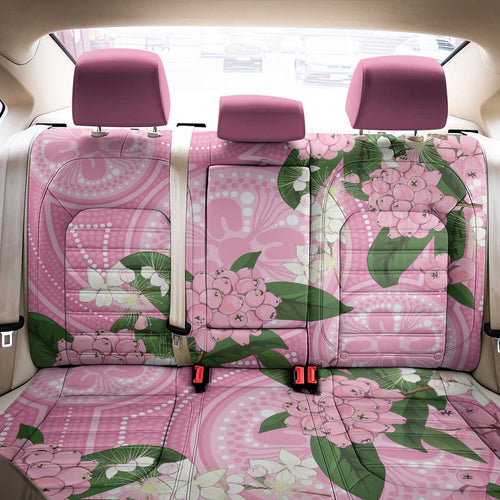 Australia Lilly Pilly Riberry Back Car Seat Cover Aussie Native Flowers Indigenous Art - Aussie Hoodie