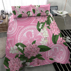 Australia Lilly Pilly Riberry Bedding Set Aussie Native Flowers Indigenous Art - Aussie Hoodie