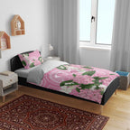 Australia Lilly Pilly Riberry Bedding Set Aussie Native Flowers Indigenous Art - Aussie Hoodie
