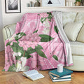 Australia Lilly Pilly Riberry Blanket Aussie Native Flowers Indigenous Art - Aussie Hoodie