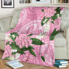Australia Lilly Pilly Riberry Blanket Aussie Native Flowers Indigenous Art - Aussie Hoodie