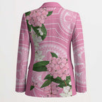 Australia Lilly Pilly Riberry Blazer Aussie Native Flowers Indigenous Art - Aussie Hoodie