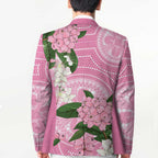 Australia Lilly Pilly Riberry Blazer Aussie Native Flowers Indigenous Art - Aussie Hoodie