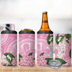 Australia Lilly Pilly Riberry 4 in 1 Can Cooler Tumbler Aussie Native Flowers Indigenous Art - Aussie Hoodie