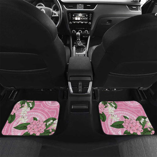 Australia Lilly Pilly Riberry Car Mats Aussie Native Flowers Indigenous Art - Aussie Hoodie