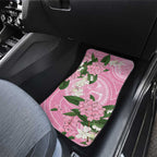 Australia Lilly Pilly Riberry Car Mats Aussie Native Flowers Indigenous Art - Aussie Hoodie