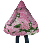 Australia Lilly Pilly Riberry Cloak Aussie Native Flowers Indigenous Art - Aussie Hoodie