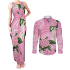 Australia Lilly Pilly Riberry Couples Matching Tank Maxi Dress and Long Sleeve Button Shirt Aussie Native Flowers Indigenous Art - Aussie Hoodie