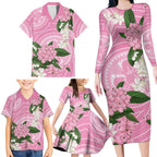 Australia Lilly Pilly Riberry Family Matching Long Sleeve Bodycon Dress and Hawaiian Shirt Aussie Native Flowers Indigenous Art - Aussie Hoodie